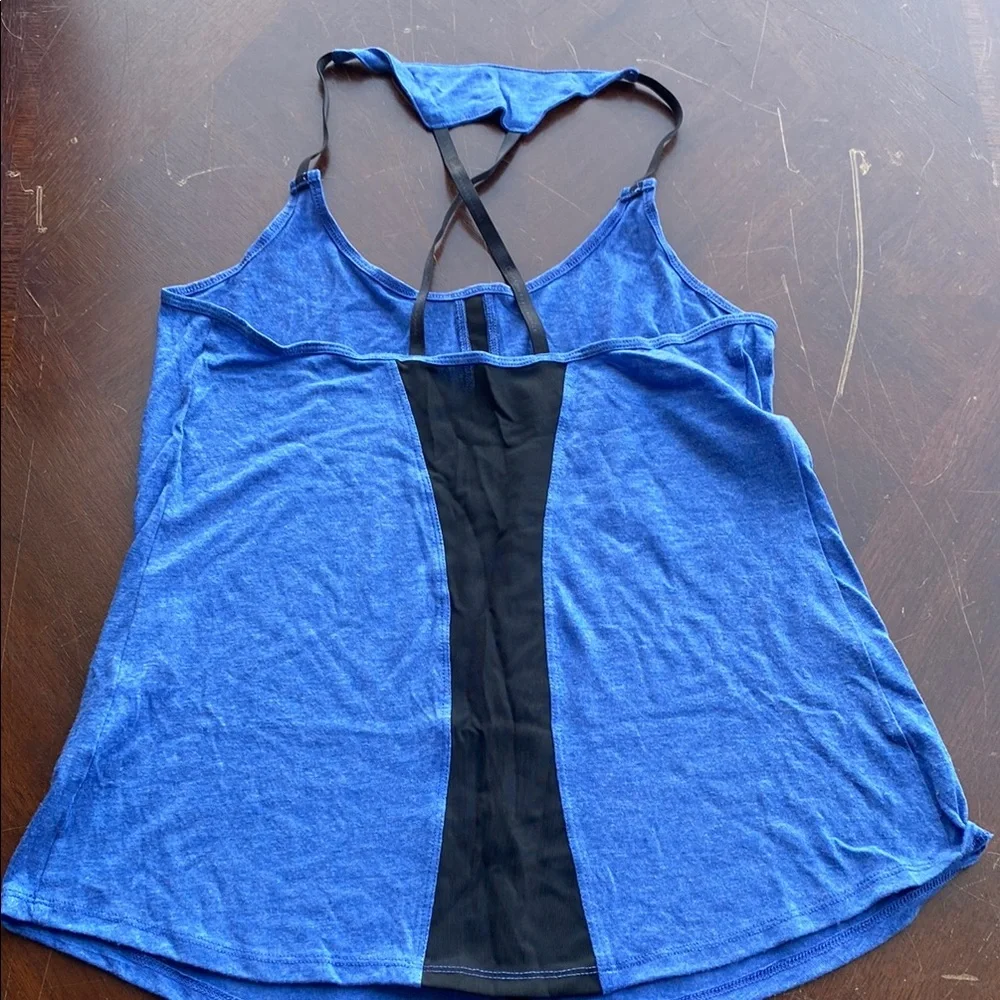 Calvin Klein Performance set of 2 Gray and Blue Women's Tank Tops size Small - Picture 5 of 9